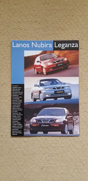 Prospekt Daewoo Nubira