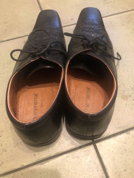 Czarne buty klasyczne Syrena do garnituru - 43