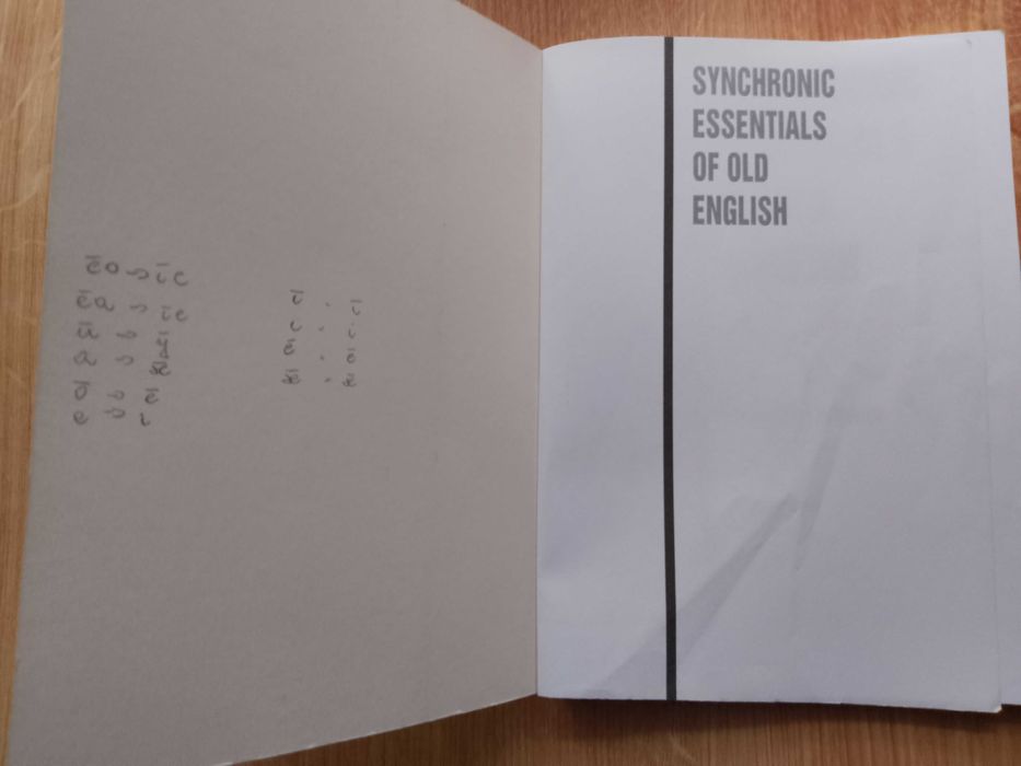 Alfred Reszkiewicz - Synchronic Essentials of Old English