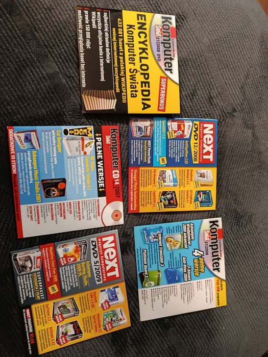 Pakiet archiwalnych płyt DVD/CD z gazet komputerowych - Retro PC