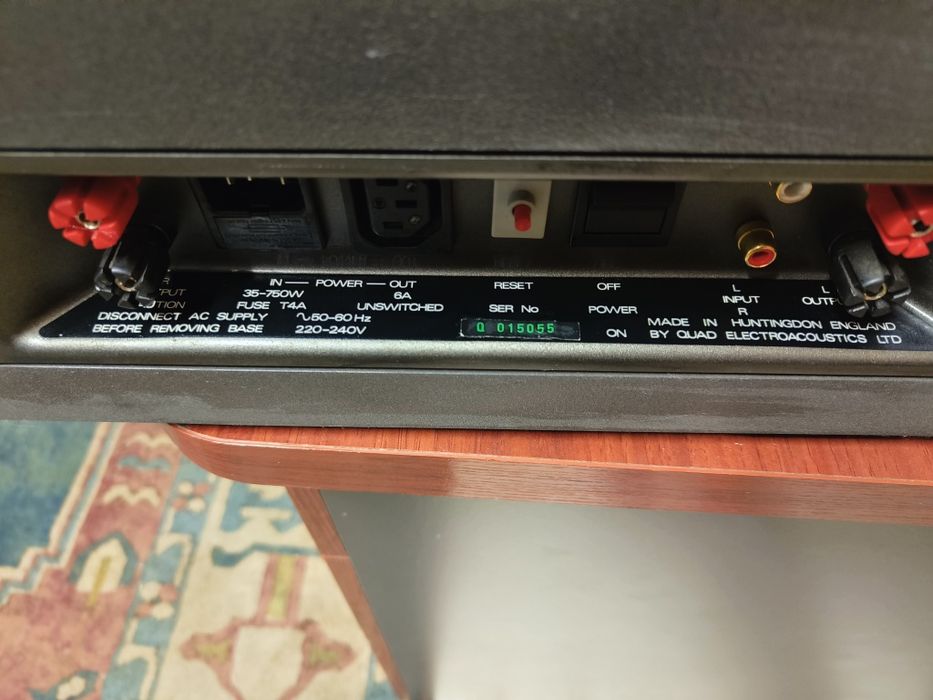 Amplificador QUAD 606e 66 Fantástico som