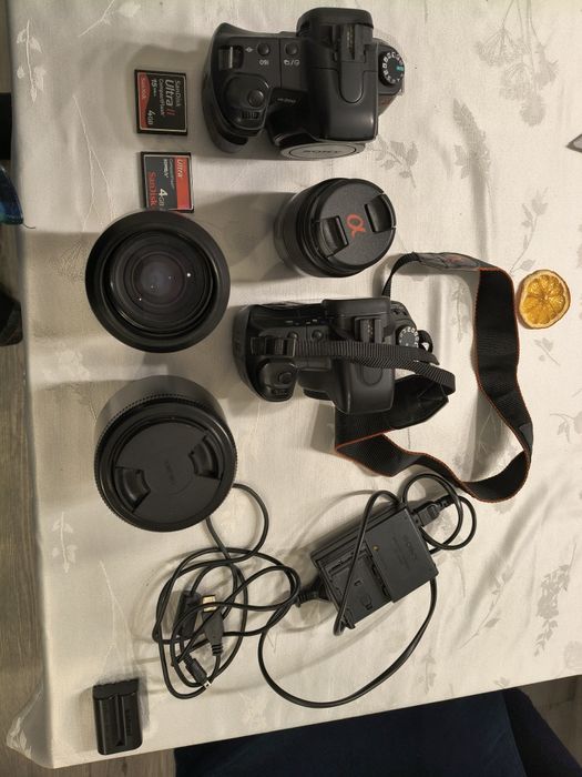 Sony A200 x2 , 3 obiektywy