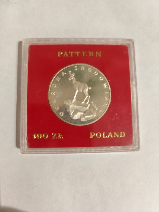 100 zł kozica ochrona środowiska 1979 próba  kraków