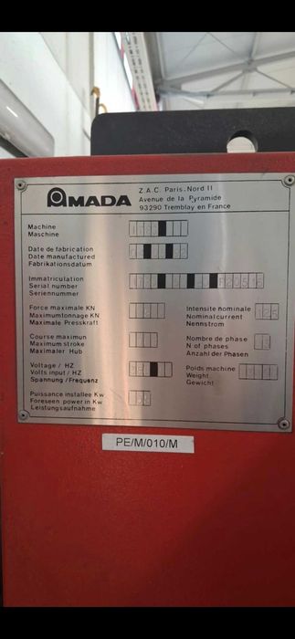 Prasa krawędziowa Amada ITSP 50/20