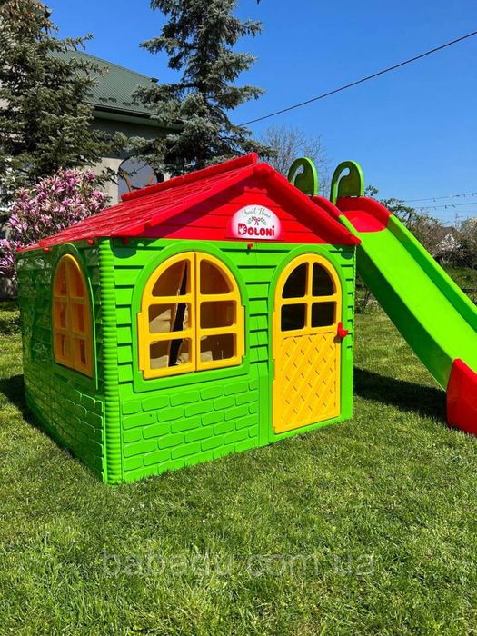 АКЦІЯ!!! Дитячий майданчик, будиночок, гірка, пісочниця, будинок,горка