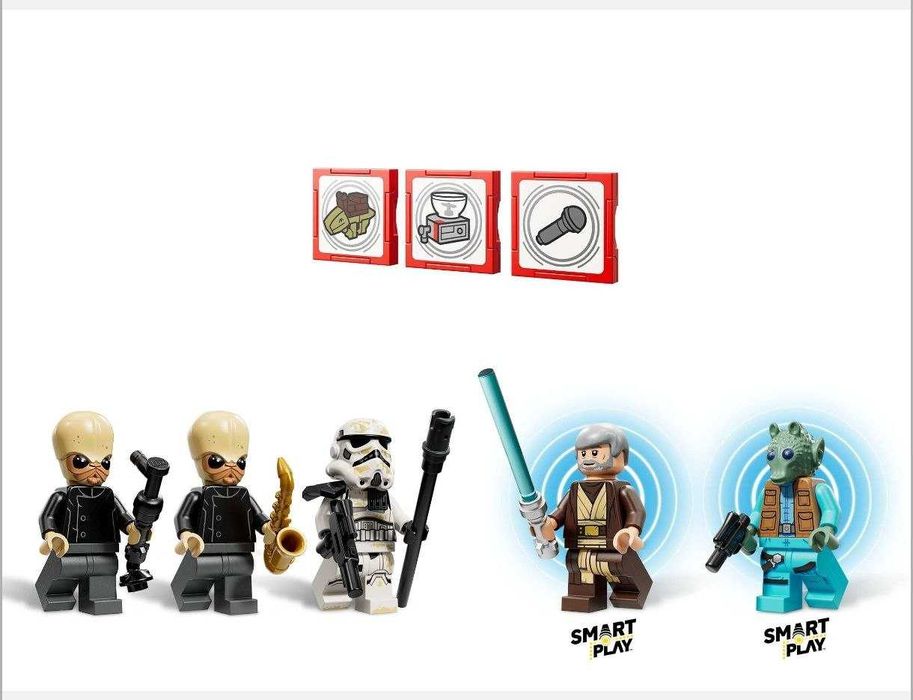 LEGO 75425 Star Wars SMART Play: Mos Eisley Cantina/Бар Мос-Айслі