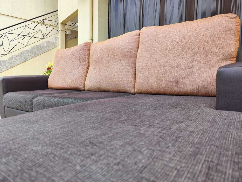 Sofá c/chaise longue reversível 230cm