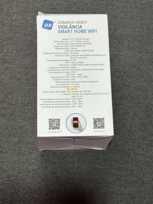 Câmara de vigilância Nova