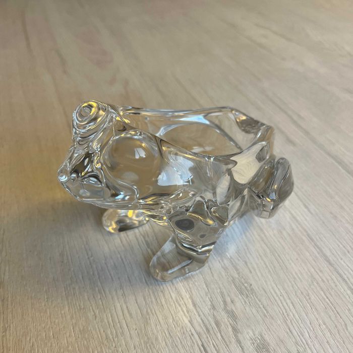 Sapo de cristal - Cinzeiro - Art Vannes France