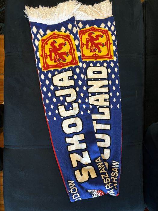 Szalik kibicow Polska Szkocja