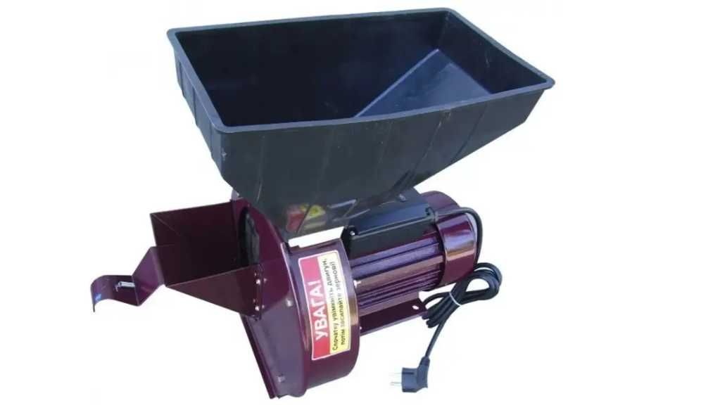 Кормоподрібнювач Vulkan(3.2 кВт / 3000об/хв / 250 кг/год)зернодробилка