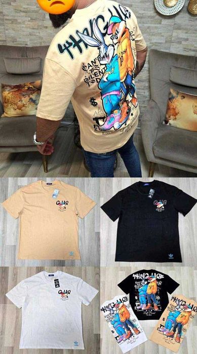 T-shirts disponíveis do S ao XXL várias cores e modelos