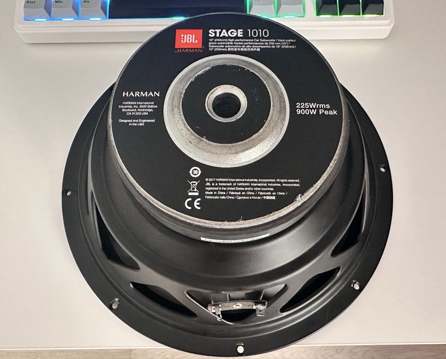 Сабвуфер JBL stage 1010