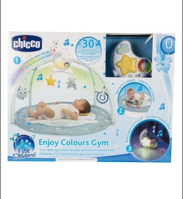 Музичний розвиваючий килимок Chicco