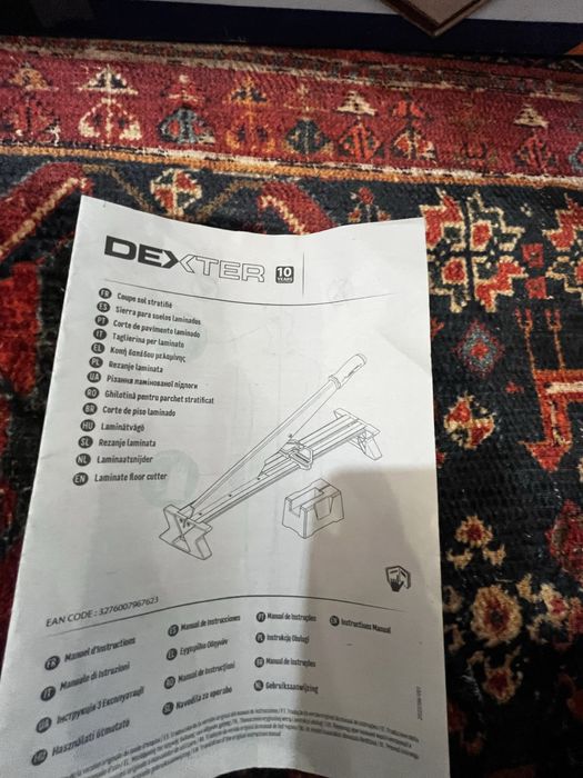 Guilhotina para Piso Laminado Dexter (Até 8mm) – Como Nova