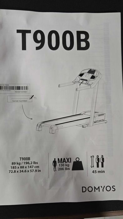 Passadeira Domyos T900B