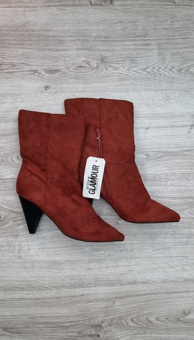 Botki na obcasie primark 38