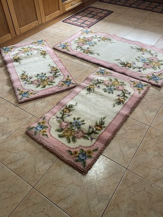 Conjunto 3 tapetes de quarto
