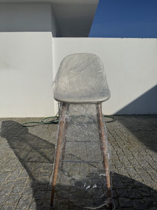 2 Cadeiras de Bar JONSTRUP – Estilo Nórdico | Bom estado