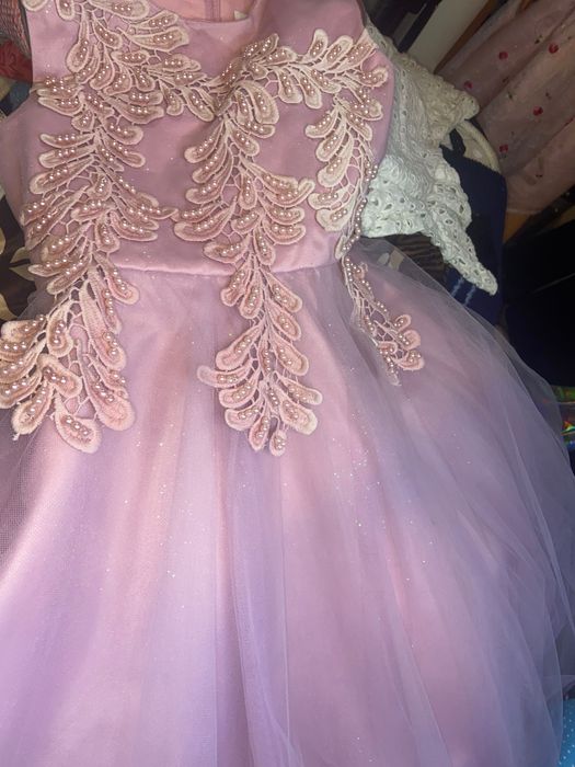 Vestido de cerimónia de batismo (criança) menina