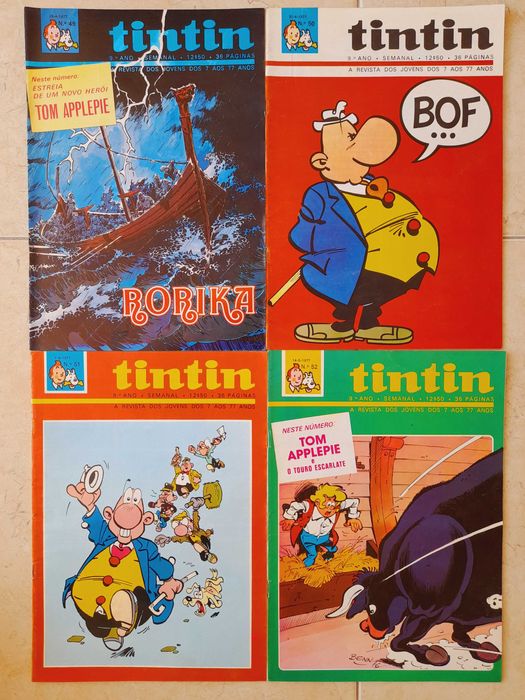 Revista Tintin 9º Ano 1 a 52 (Ano completo)