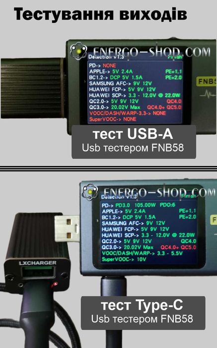 100W зарядний модуль з швидкою зарядкою PD3.0, QC4, superVOOC