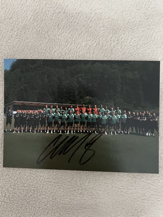 Autograf Nsame Legia Warszawa