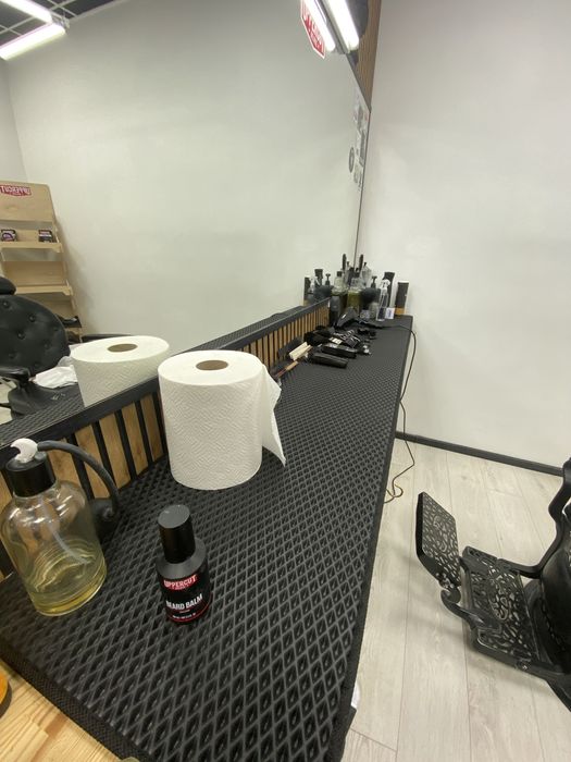 ЕВА коврик на стіл барберу, перукарю, барбершоп, парикмахерская