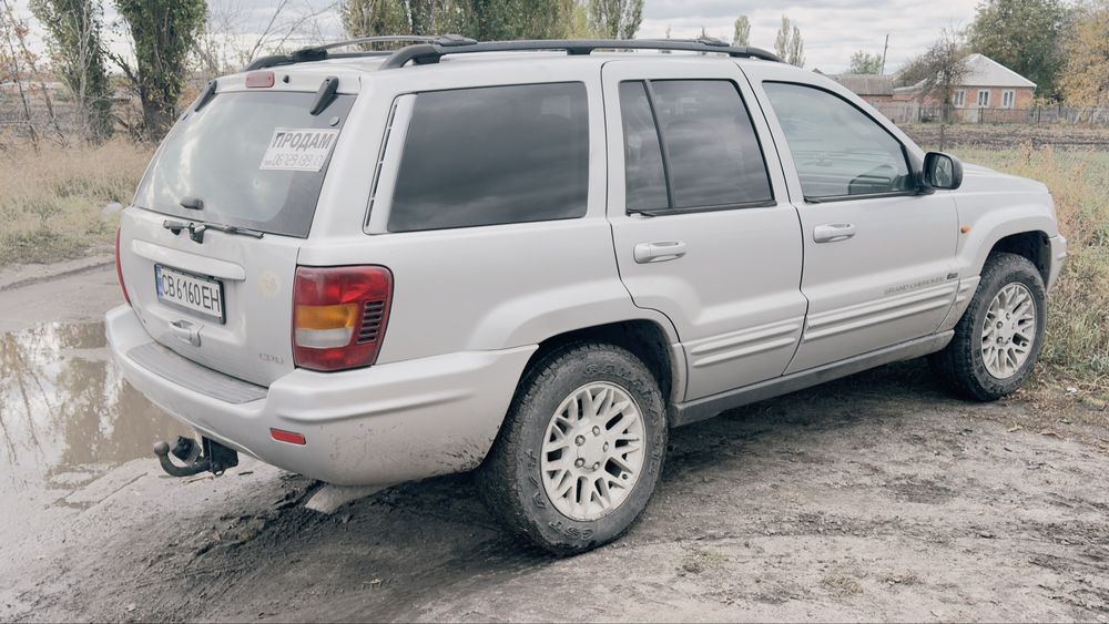 Jeep Grand Cherokee 2003 2.7 дизель CRD | Автомат | 4x4 | Сріблястий
