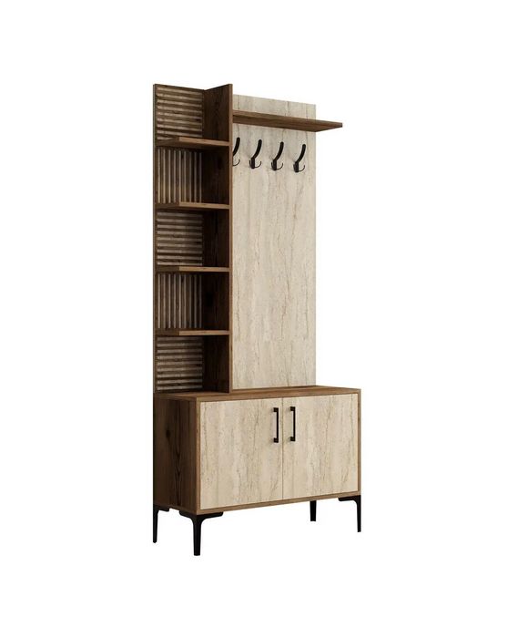 Móvel entrada travertino