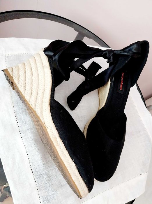 Espadryle  czarne roz.39