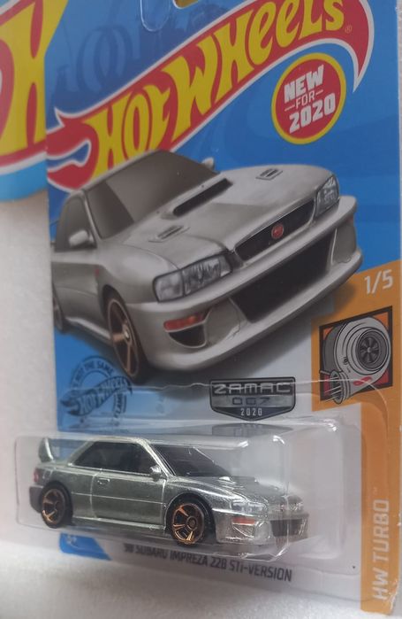98 Subaru impreza hot wheels zamac 2020