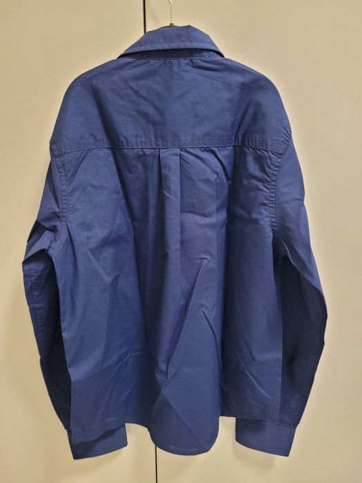 Насичено синя нова сорочка на 7-8 років, фірма Piaza Italia Boys