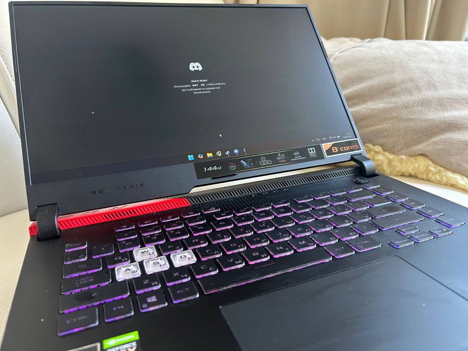 Ноутбук Asus rog g15 rtx3050 ryzen 7 4800h