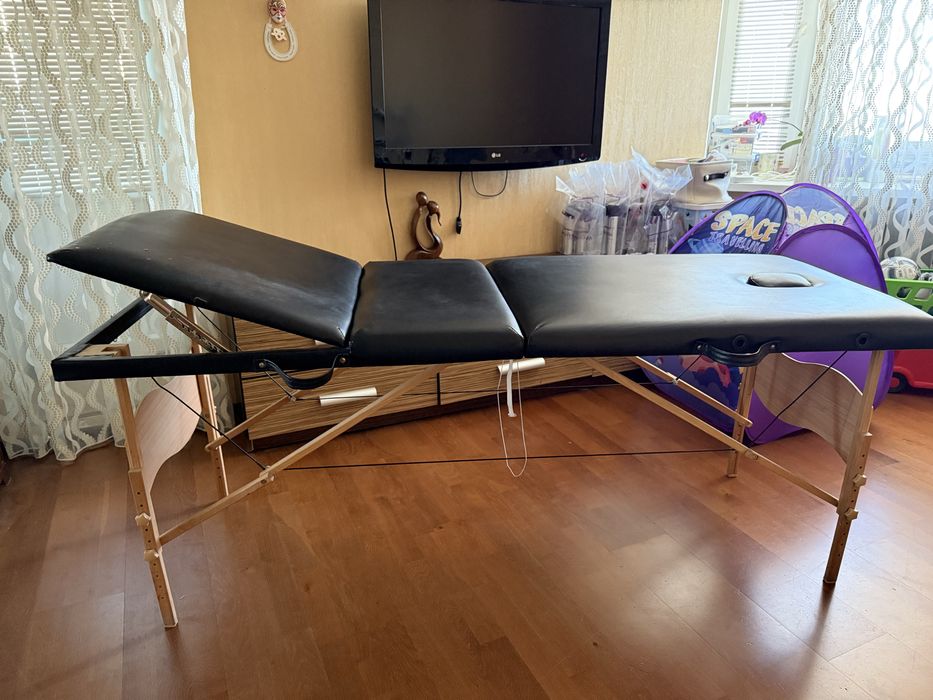 Стіл кушетка масажний складаний дерев'яний