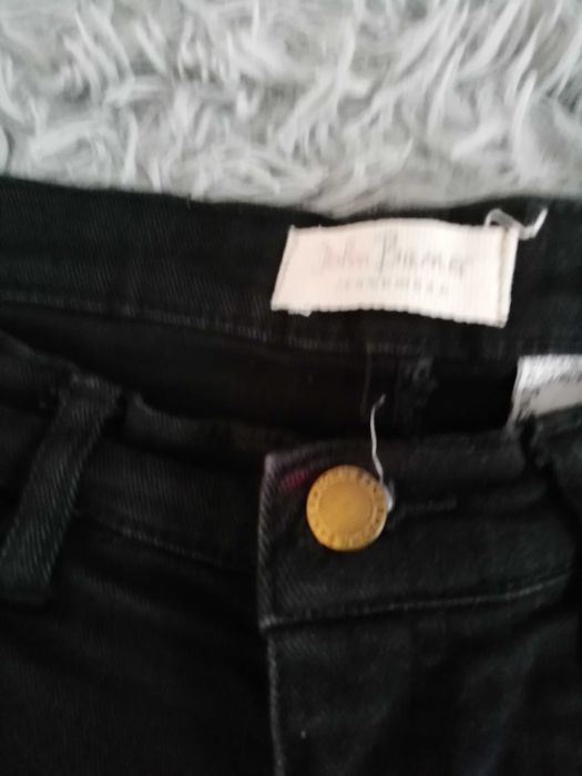 spodnie jeans czarne