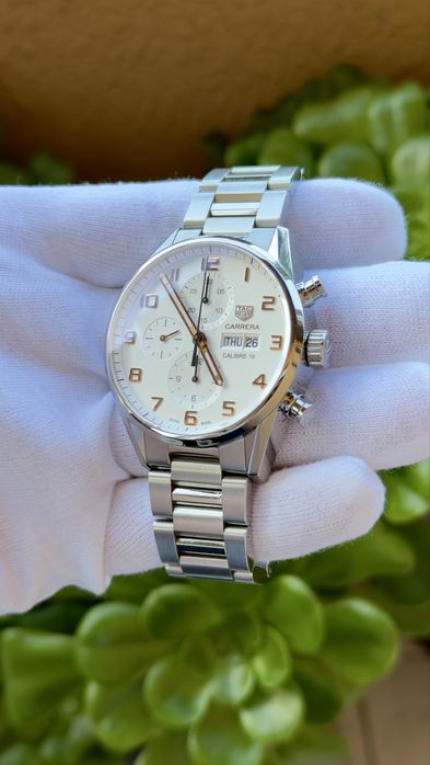 Tag Heuer Carrera Calibre 16 Aço/Ouro