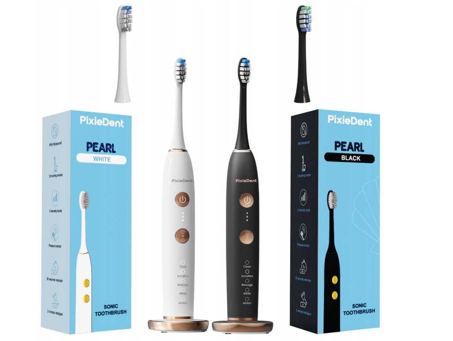 Szczoteczka SONICZNA do zębów PixieDent PEARL x2