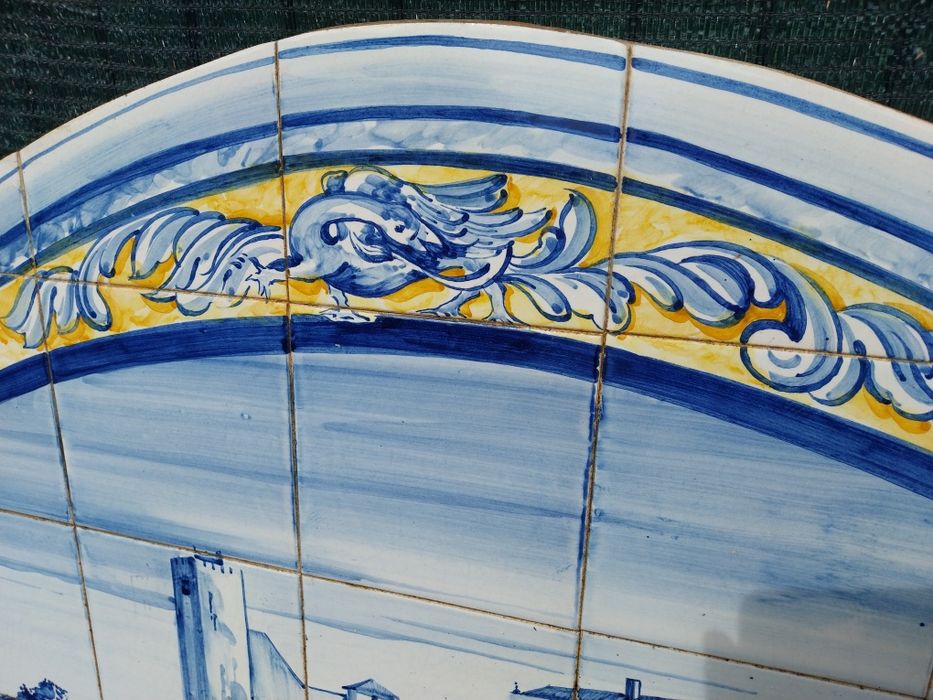 Magnifico painel de azulejos de 1992, Palmela.