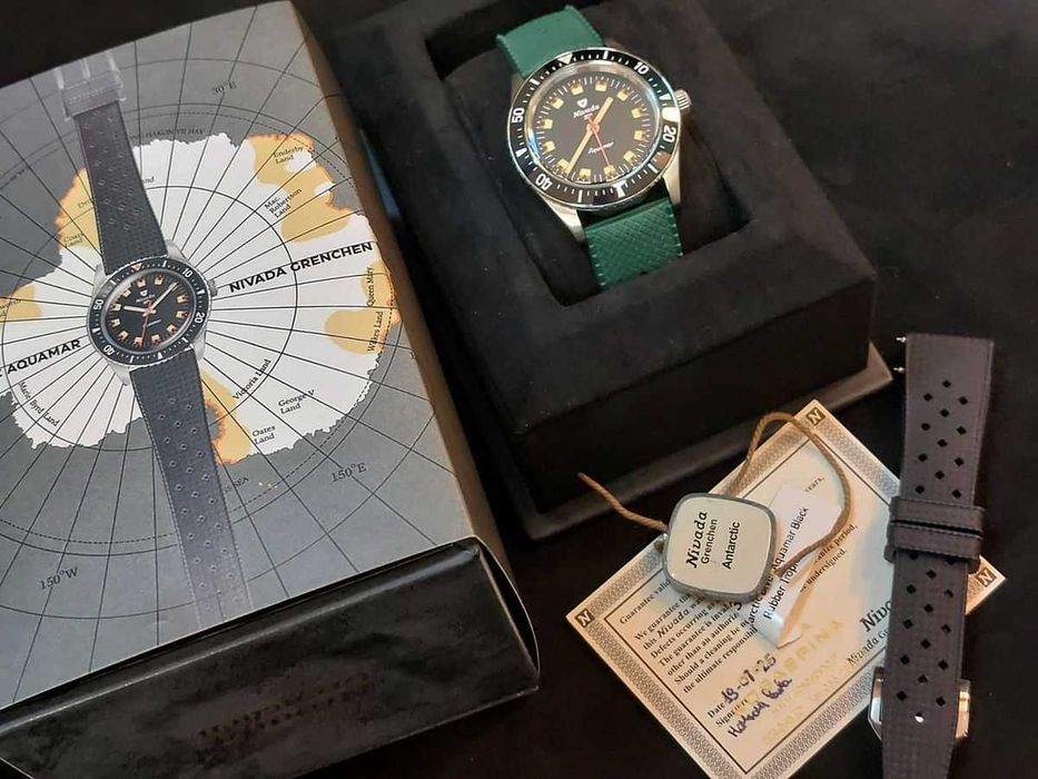 Zegarek męski NIVADA AQUAMAR automatyczny 38 mm jak nowy GWARANCJA