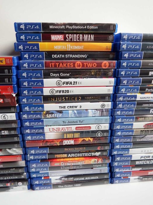 PS4 GRY Z A M I A N A sprawdź ! masa ciekawych tytułów !
