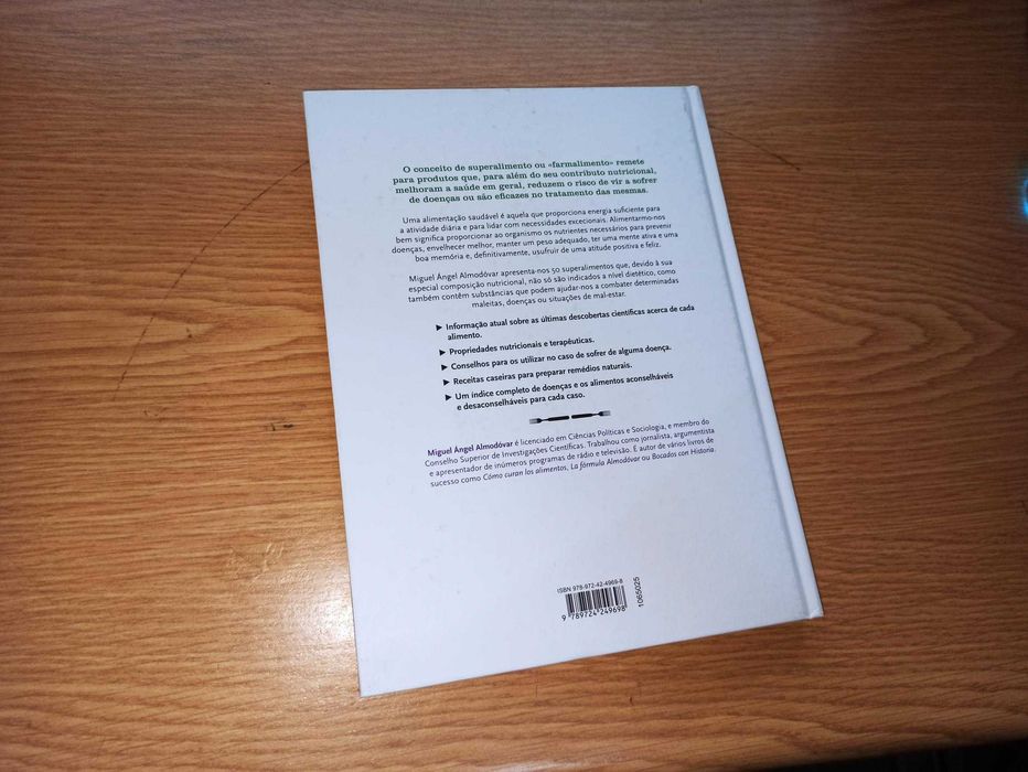50 Alimentos para viver melhor | Miguel Almodóvar | Círculo Leitores