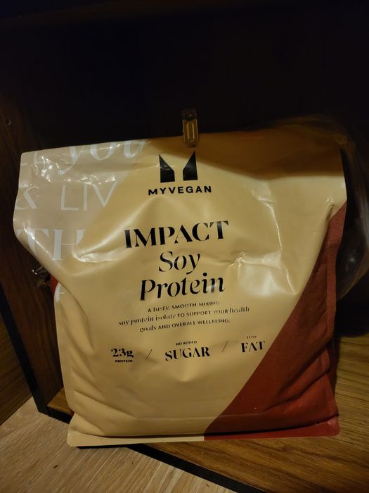 Wegańskie białko sojowe myvegan soy protein