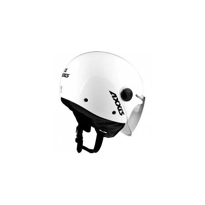 Capacete AXXIS SQUARE S SOLID Preto brilho