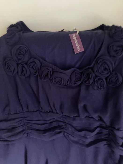 Piękna , fioletowa sukienka