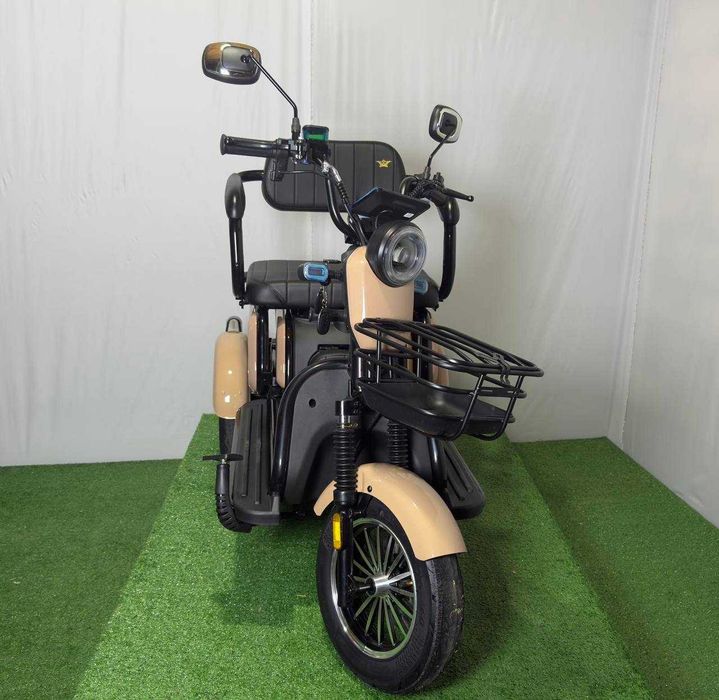 Трицикл Oscar 1200W Електроскутер триколісний электроскутер Оскар