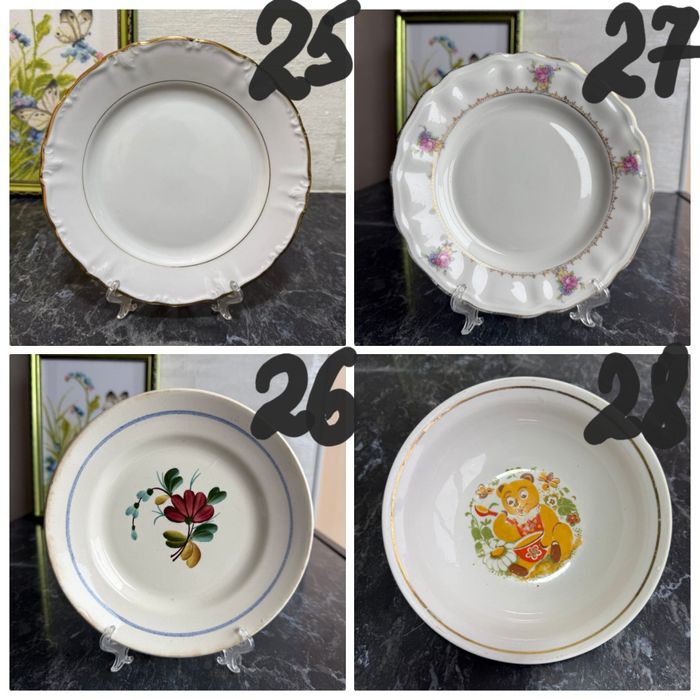 Тарелка тарілка сервіз порцедяна