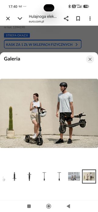 Hulajnoga xiaomi  scotter 5 pro