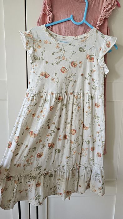 Elegancka bawełniana sukienka 128