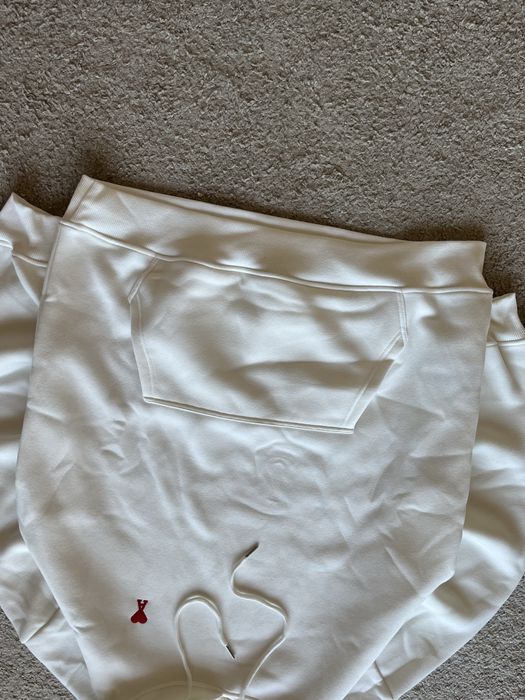 Hoodie branco - AMI PARIS - L
